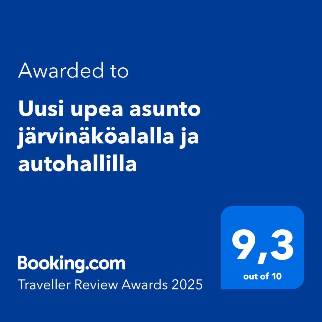Uusi Upea Asunto Jaervinaekoealalla Ja Autohallilla Tampere Exterior photo